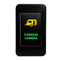 Push Switch CARAVAN CAMERA N4C43GO On-Off fits Nissan Patrol GQ GU Series 1 LED Amber Green