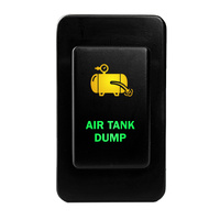Push Switch AIR TANK DUMP N4D21GOM On-Off (Momentary) fits Nissan Patrol GQ GU Series 1 LED Amber Green