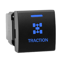 Push Switch Small Square TRACTION T133 fits Toyota Prado 150s, Hiace, RAV4, LandCruiser 70s 300s