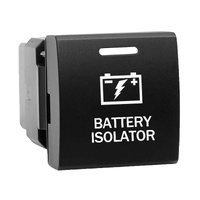 Push Switch Small Square BATTERY ISOLATOR T163 fits Toyota Prado 150s, Hiace, RAV4, LandCruiser 70s 300s