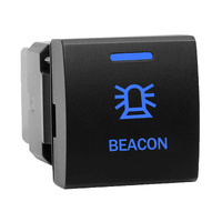 Push Switch Small Square BEACON T1B51 fits Toyota Prado 150s, Hiace, RAV4, LandCruiser 70s 300s