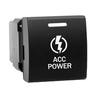 Push Switch Small Square ACC POWER T1C14 fits Toyota Prado 150s, Hiace, RAV4, LandCruiser 70s 300S