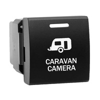 Push Switch Small Square CARAVAN CAMERA T1C43 fits Toyota Prado 150s, Hiace, RAV4, LandCruiser 70s 300s