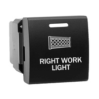 Push Switch Small Square RIGHT WORK LIGHT T1C59 fits Toyota Prado 150s, Hiace, RAV4, LandCruiser 70s 300s