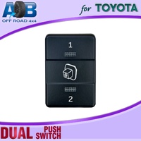 Rocker Switch CAMERA 1 2 ON-OFF-ON for Toyota Hilux Camry Prado 150 HiAce RAV4 Landcruiser Suzuki Jimny etc LED in blue amber