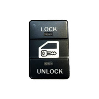 Rocker Switch LOCK/UNLOCK SWTD9LOCKBAM MOMENTARY for Toyota blue amber