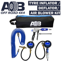 Tyre Inflator / Deflator / Coil Hose / Air Blower Kit