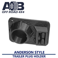 Caravan Trailer Plug 5 or 7 Pin Large Round & 50A Anderson Plug Mount