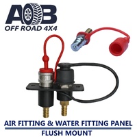 Flush Mount Air Fitting AND Water Fittings Panel